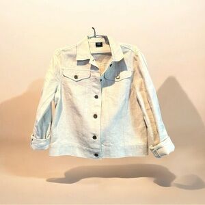 Tribal Women’s Linen Jacket Size Small